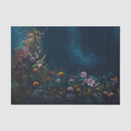 Mysterious Twilight, Moth Floral Companion  薄葉紙