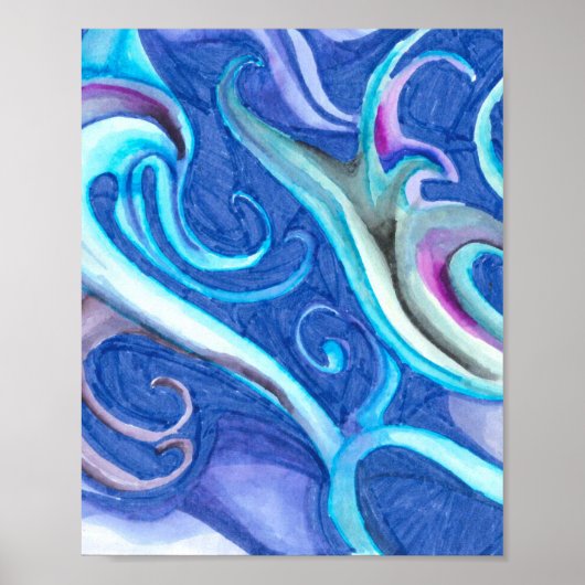 Mysterious Underwater Scene ポスター (正面)