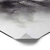 Mysterious Victorian Woman Portrait Art ポスター (角)