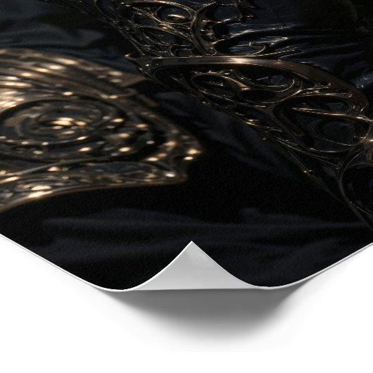 Mysterious Warrior Queen Wall Art ポスター (角)