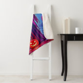 Mysterious Witch in Enchanted Woods Design シェルパブランケット (インサイチュ)