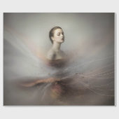 Mysterious Woman ラッピングペーパー (フラット)