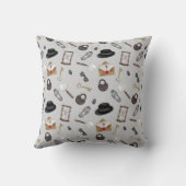 Mystery Kids Secret Agent Spy Detective Theme クッション (裏面)