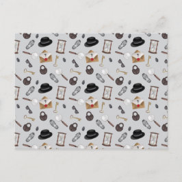 Mystery Kids Secret Agent Spy Detective Theme シーズンポストカード