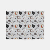 Mystery Kids Secret Agent Spy Detective Theme フリースブランケット (正面(横))