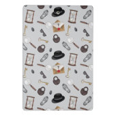 Mystery Kids Secret Agent Spy Detective Theme ミニクリップボード (裏面)