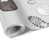 Mystery Kids Secret Agent Spy Detective Theme ラッピングペーパー (ロールコーナー)