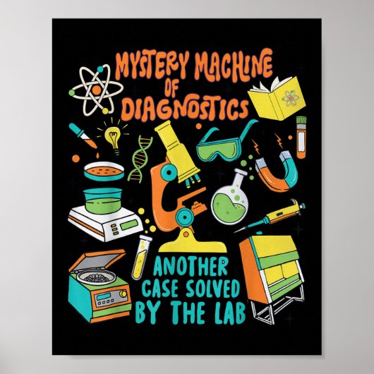 Mystery Machine Of Diagnostics Lab Week 2025 Lab S ポスター (正面)