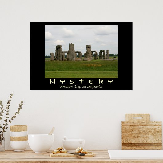 Mystery Poster ポスター (キッチン)