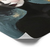 Mystery Woman Portrait Wall Decor ポスター (角)