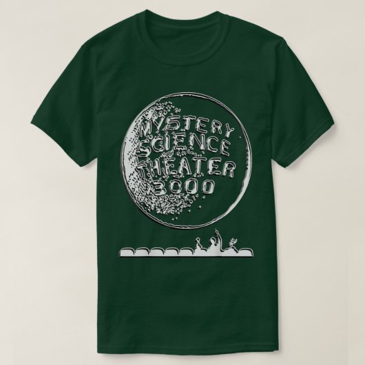 Mysterys Science Theater 3000 Tシャツ (デザイン正面)