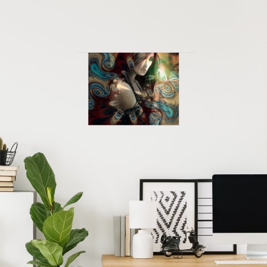 Mystic Angel – ポスター (ホームオフィス)