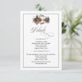 Mystic Autumn QR Code Enclosure Card エンクロージャーカード (スタンド正面)