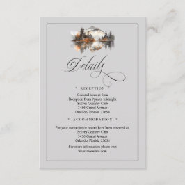 Mystic Autumn QR Code Enclosure Card エンクロージャーカード