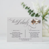 Mystic Autumn Script Details Enclosure Card エンクロージャーカード (スタンド正面)