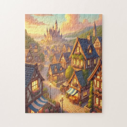 Mystic Avenue: A Stroll Through Another World ジグソーパズル (縦)