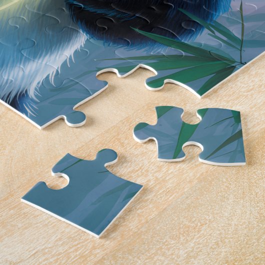 Mystic Bamboo Panda ジグソーパズル (側面)