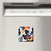 Mystic Biker's Journey マグネット (インサイチュ (食洗機))