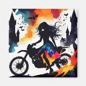 Mystic Biker's Journey マグネット (正面)