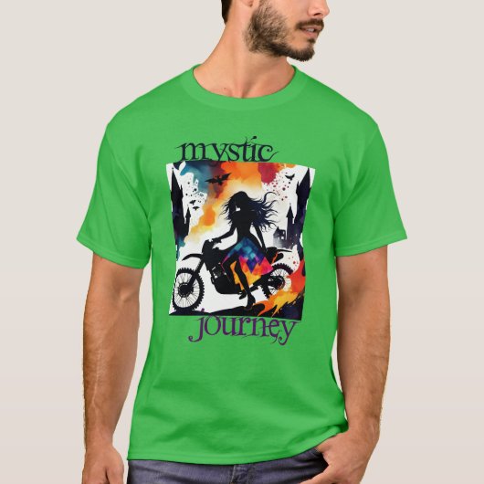 Mystic Biker's Journey Tシャツ (正面)