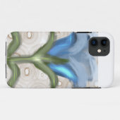Mystic Blue Bloom - Glowing Flower  Case-Mate iPhoneケース (裏面(横))