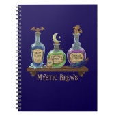 Mystic Brews | Whimsical Witchy Potions & Elixirs ノートブック (正面)