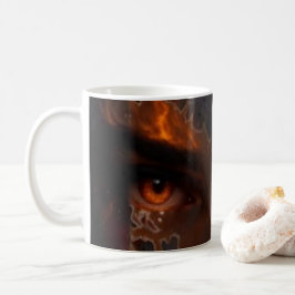 Mystic Burning Eye Dark Fantasy Aesthetic Mug コーヒーマグカップ