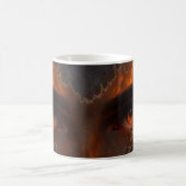 Mystic Burning Eye Dark Fantasy Aesthetic Mug コーヒーマグカップ (中央)