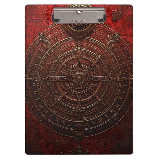 Mystic Compass Rose クリップボード (正面)