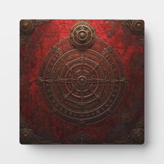 Mystic Compass Rose フォトプラーク (正面)