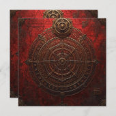 Mystic Compass Rose 招待状 (正面/裏面)