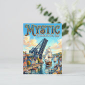 Mystic, Connecticut USA ポストカード (スタンド正面)