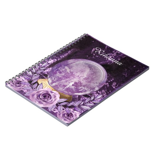 Mystic Crystal Ball Fortune Teller Notebook ノートブック (左側)