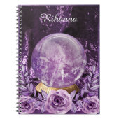 Mystic Crystal Ball Fortune Teller Notebook ノートブック (正面)