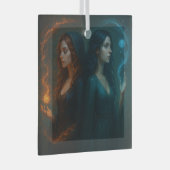 Mystic Duality ガラスオーナメント (正面右)