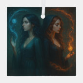 Mystic Duality ガラスオーナメント (裏面)