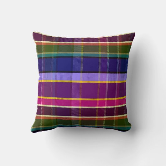 Mystic Elements Plaid MM クッション (裏面)