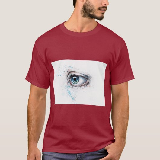 Mystic Eye Art T-Shirt Tシャツ (正面)