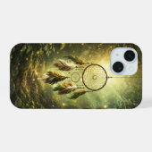 Mystic Forest Dreamcatcher Phone Case iPhone 15ケース (裏面横)