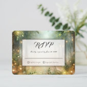 Mystic Forest Meadow Magic Wedding RSVP (スタンド正面)
