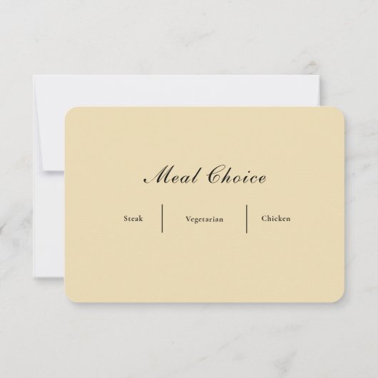 Mystic Forest Meadow Magic Wedding RSVP (裏面)