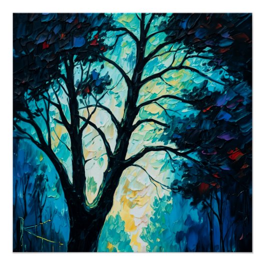 Mystic Forest Tree ポスター (正面)