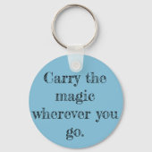 Mystic Galaxy Cat Keychain キーホルダー (裏面)