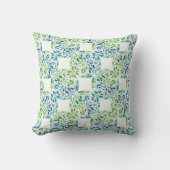 Mystic Garden Pattern Throw Pillow クッション (正面)