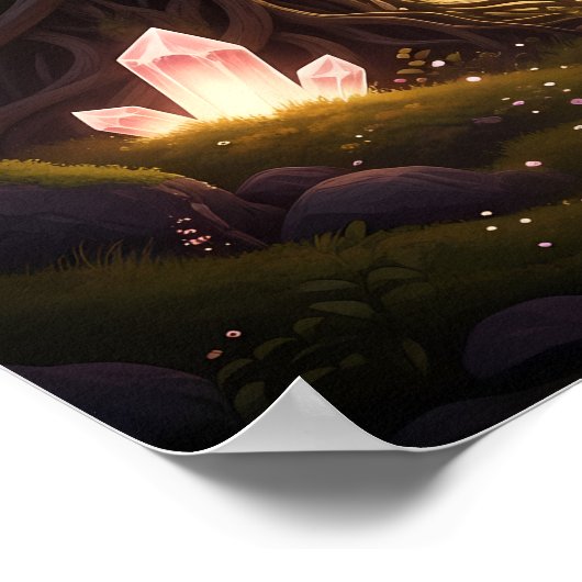 Mystic Gate of Enchanted Forest Light ポスター (角)