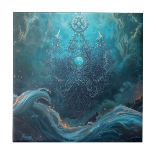 Mystic Geometry of the North Sea タイル (正面)