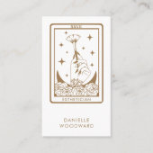 Mystic Gold Tarot Esthetician Branding 名刺 (正面)