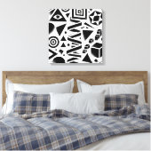 Mystic Graphics for Inspired Interiors キャンバスプリント (インサイチュ (寝室))