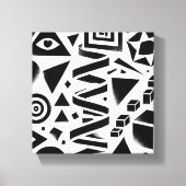Mystic Graphics for Inspired Interiors キャンバスプリント (正面)