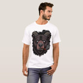 Mystic Horned Bear Tシャツ (正面フル)